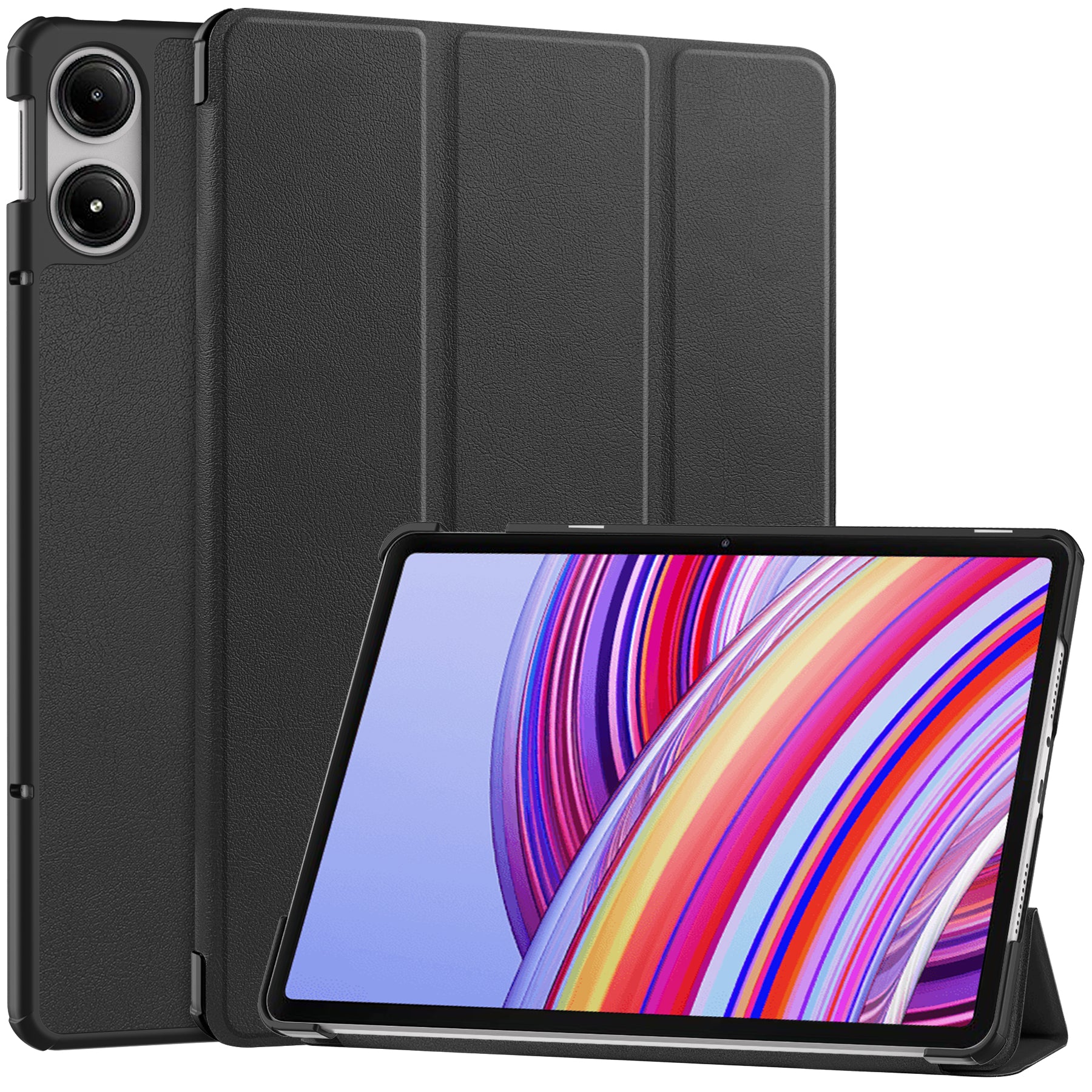 For Xiaomi Redmi Pad Pro Case Tri-fold Stand Leather Tablet Cover with Auto Wake / Sleep For Xiaomi Redmi Pad Pro Case Tri-fold Stand Leather Tablet Cover with Auto Wake / Sleep